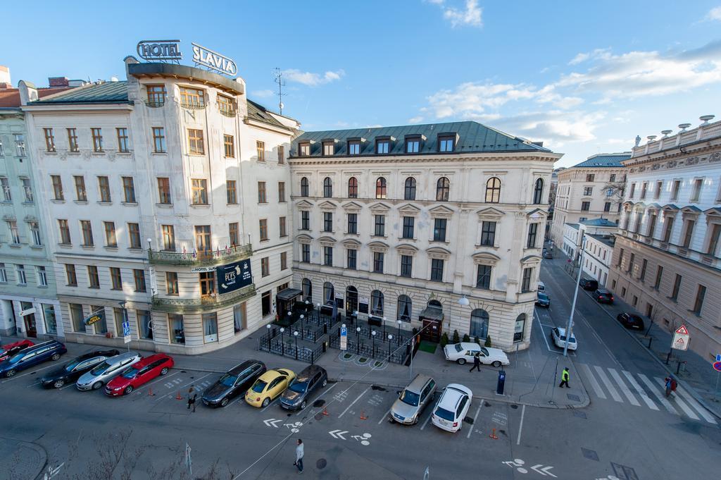 Hotel Slavia Brno Buitenkant foto